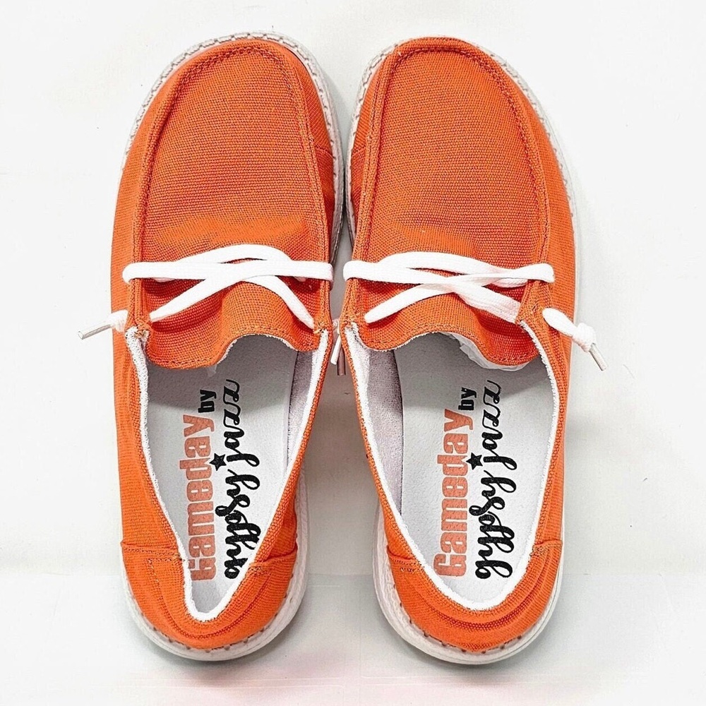 Game Day Orange Gypsy Jazz Shoes
